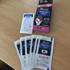 Biore 毛穴すっきりパック 鼻用 6枚 箱無し　説明書付