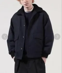 2022AW✨　美品　トゥモローランド　ウールツイード　ニット　コンビブルゾン