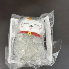一番くじ 夏目友人帳 ぬいぐるみマスコット　E賞　ニャンコ先生のサムネイル