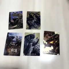 モンスターハンター キャラクターカード 5枚セット