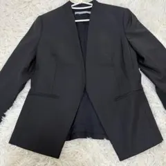 theory luxe　executive　ノーカラージャケット　ブラック　36