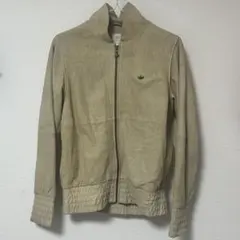 00s adidas 2005 パンチング スウェード ラムレザージャージ