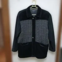 arnaldo bassini 中綿入りカジュアルジャケット 黒・グレー