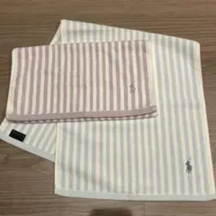 Ralph Lauren ラルフローレン フェイスタオル 2枚セット