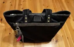 COACH コーチ トートバッグ 10101 肩がけ ナイロン&レザー