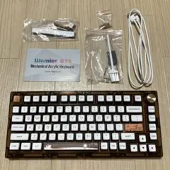【美品】Womier G75 ノブ付き75％キーボード