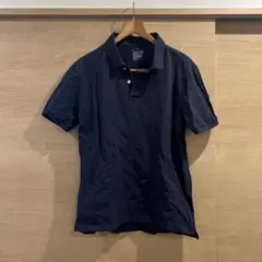 無印良品　ポロシャツ　ネイビー　メンズ　Lサイズ