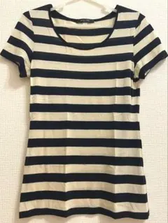 MICHEL KLEIN ボーダー 半袖 Tシャツのサムネイル