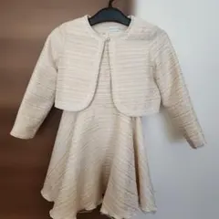 ベージュ キャサリンコテージ フォーマル スーツ ワンピース 入学式 卒園式