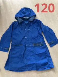 レインコート　120 フード付き