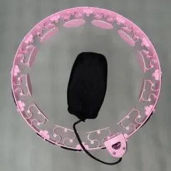 エクササイズフープ スマートフラフープ エクササイズフラフープ ピンク