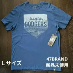 ドジャースタジアムで購入したＴシャツ Ｌサイズ ネイビー 新品未使用！タグ付きのサムネイル