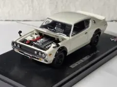 激レア　日産スカイライン 2000GT-R KPGC110 ケンメリ　1/43のサムネイル