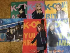 けいおん!!クリアファイル コンプリート6枚セット