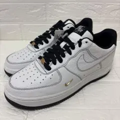 【新品・訳あり】　Nike Air Force 1 ホワイト/ブラック　25.5