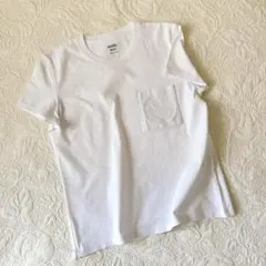 極美品 HERMES モザイク刺繍 ポケット Tシャツ 白 38箱・タグ付のサムネイル