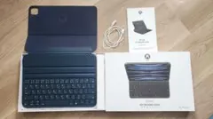 iPad用 Bluetooth キーボード付きケース 11インチ 群青色 HOU
