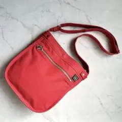 PORTER GIRL ポーターガール 吉田カバン キャンバス ショルダー 赤
