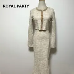 ROYAL PARTY ロイヤルパーティー パーティードレス Fサイズ