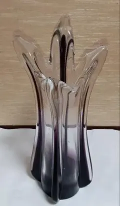 60s　花瓶　フラワーベース　コシダクリスタル　昭和レトロ　ジャパンヴィンテージ 60s 花瓶 フラワーベース コシダクリスタル 昭和レトロ ジャパン