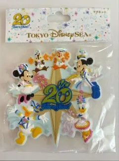東京ディズニーシー 20周年 記念 マグネット ミッキー ミニー