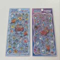 34 正規品 新品未使用　未開封　チェリジェムステッカー　映画　ドラえもん　2種