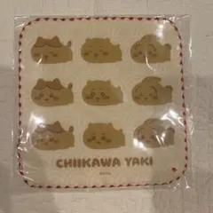 ちいかわ　ちいかわ焼き　ガーゼタオル(焼きのみんな) ミニタオル　タオルハンカチ