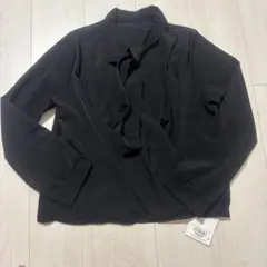 VIS 黒 ラップスタイルシャツ