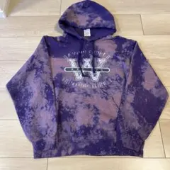 JERZEES 紫と茶色のタイダイパーカーのサムネイル