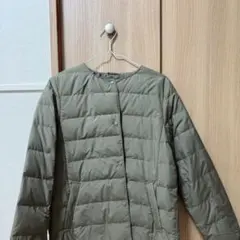 SHOO・LA・RUE ダウンジャケット LLサイズ オリーブグリーン