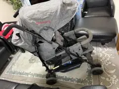 Kinderwagon ベビーカー グレー 軽量 コンパクトのサムネイル