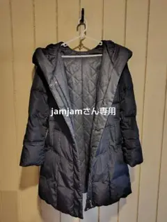Navy hooded down jacket (new)
