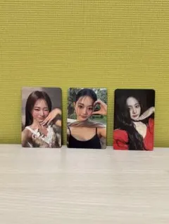 TWICE TZUYU Run Awayトレカ 3枚セット