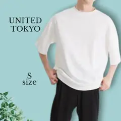 ユナイテッドトウキョウ メンズ ユニセックス tシャツ 半袖 五分袖