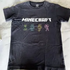 UNIQLO UT MINECRAFT Tシャツ 150cm ブラックのサムネイル
