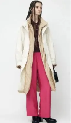 moussy REVERSIBLE PUFFER LONG コート