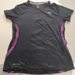 Puma ランニングシャツ 黒/紫