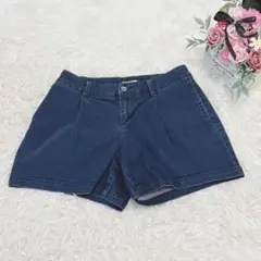 7321 レプシィム デニムショートパンツ レディース ボトム カジュアル 無地のサムネイル