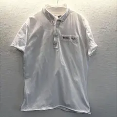 ディーゼルDIESEL ポロシャツ XL ホワイトY2K