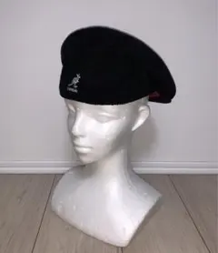 L 新品 KANGOL バミューダ ハンチングキャップ ブラック 黒 ベレー帽