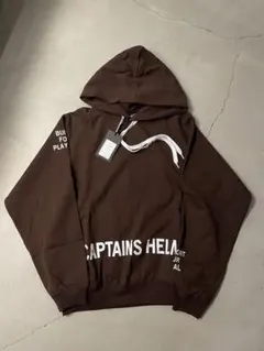 CAPTAINS HELM #SW LOGO HOODIE ブラウン Mのサムネイル