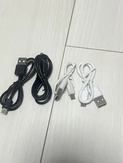 USBケーブル Micro USB Type-A 4点セット
