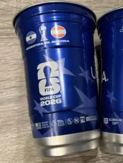 FIFAワールドカップ2026 イングランド クロアチア アルミカップ 2個