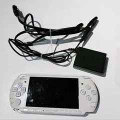 【ジャンク品】PSP-3000 パールホワイト 本体 充電器付き