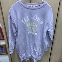 ALGY 紫トレーナー