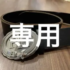 【美品✨】ビリオネアボーイズクラブ ロゴバックル ベルト 総柄 シルバー金具 黒 美品✨】ビリオネアボーイズクラブ ロゴバックル ベルト 総柄 シルバー