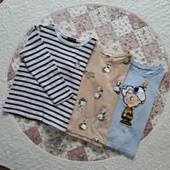 長袖カットソー 110cm 3点セット