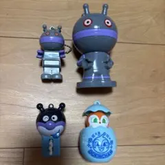 アンパンマン だだんだん ドキンちゃん バイキンマン フィギュア 4点セット