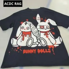 ACDC RAG バニードール ヒュージT うさぎ 地雷系サブカルオーバーサイズのサムネイル