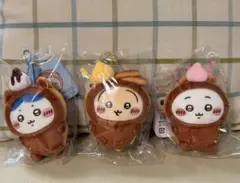 ちいかわ小樽店ベビーカステラ マスコット ちいかわ ハチワレ うさぎ 3点セット